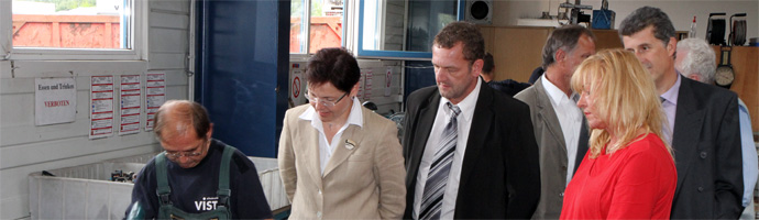 Ministerin Taubert zu Besuch im Mutter-Kind-Kurhaus und der VISTA GmbH